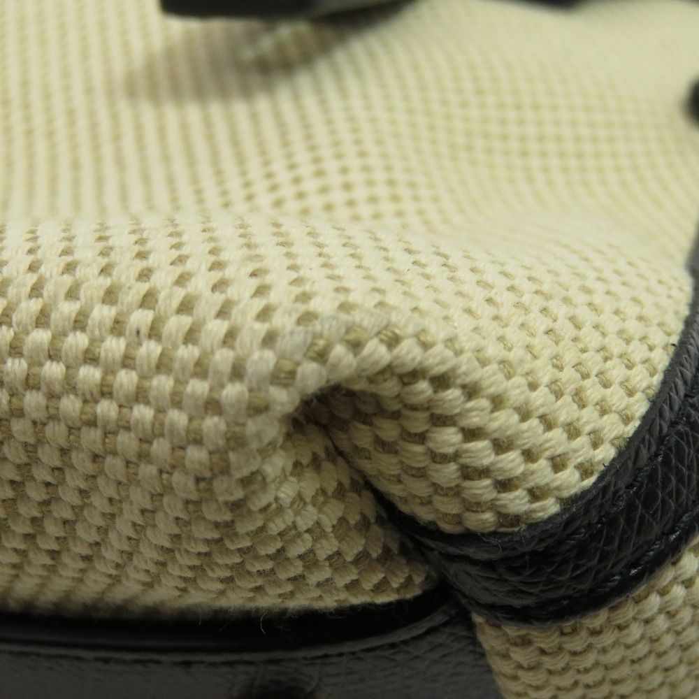 Furla Piper Two Tone Handbag Canvas Leather - Picture 8 of 10
